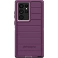 thumbnail image 6 of OtterBox Defender Case and Belt Clip Stand for Samsung Galaxy S22 Ultra, Happy Purple, 6 of 6