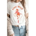 thumbnail image 3 of Vintage Stay Wild Cowgirl Graphic Tee T-Shirt PLUS, 3 of 6