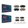 thumbnail image 1 of CMX Front Rear Ceramic Brake Pads Kit for Car Hyundai Elantra GT Kia Forte Koup KCX-100441, 1 of 9