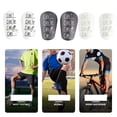 thumbnail image 2 of Gieenan 1Pair Soccer Shin Guards for Kids Adult, Shin Guard Sleeves Protective Cushions for Kids Women Man Soccer Game, 2 of 8