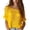 Yellow, variant on WHEANG Crochet Tops for Women New Arrival Women's Hollow Out Short Sleeve Cover Up Bohemian Style Beach Vacation Casual Loose Fit Holiday Tops for Women Beige Size XL Summer Sales Under $8