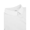 thumbnail image 4 of Wonder Nation Girls School Uniform Poplin Button-Up Blouse, Sizes 4-18, 4 of 7
