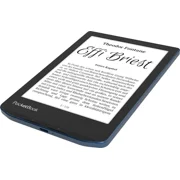 PocketBook Verse Pro E-Reader Waterproof | Eye-Friendly 6 E-Ink Carta™ HD Touchscreen | Audio-Book & E-Book Reader | Text-to-Speech Function | SMARTlight | 16GB | WiFi & Bluetooth | Azure