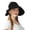 Black05, variant on Derby Hat Foldable Wide Brim Ponytail Sun Hat, Protection Sun Adjustable Topless Fisherman Cap, Breathable Beach Sun Visor Hat Cowgirl Hat