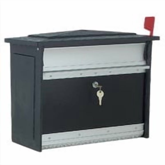 Solar Group Gibraltar Mailsafe Lockable Security Wall Mount Mailbox