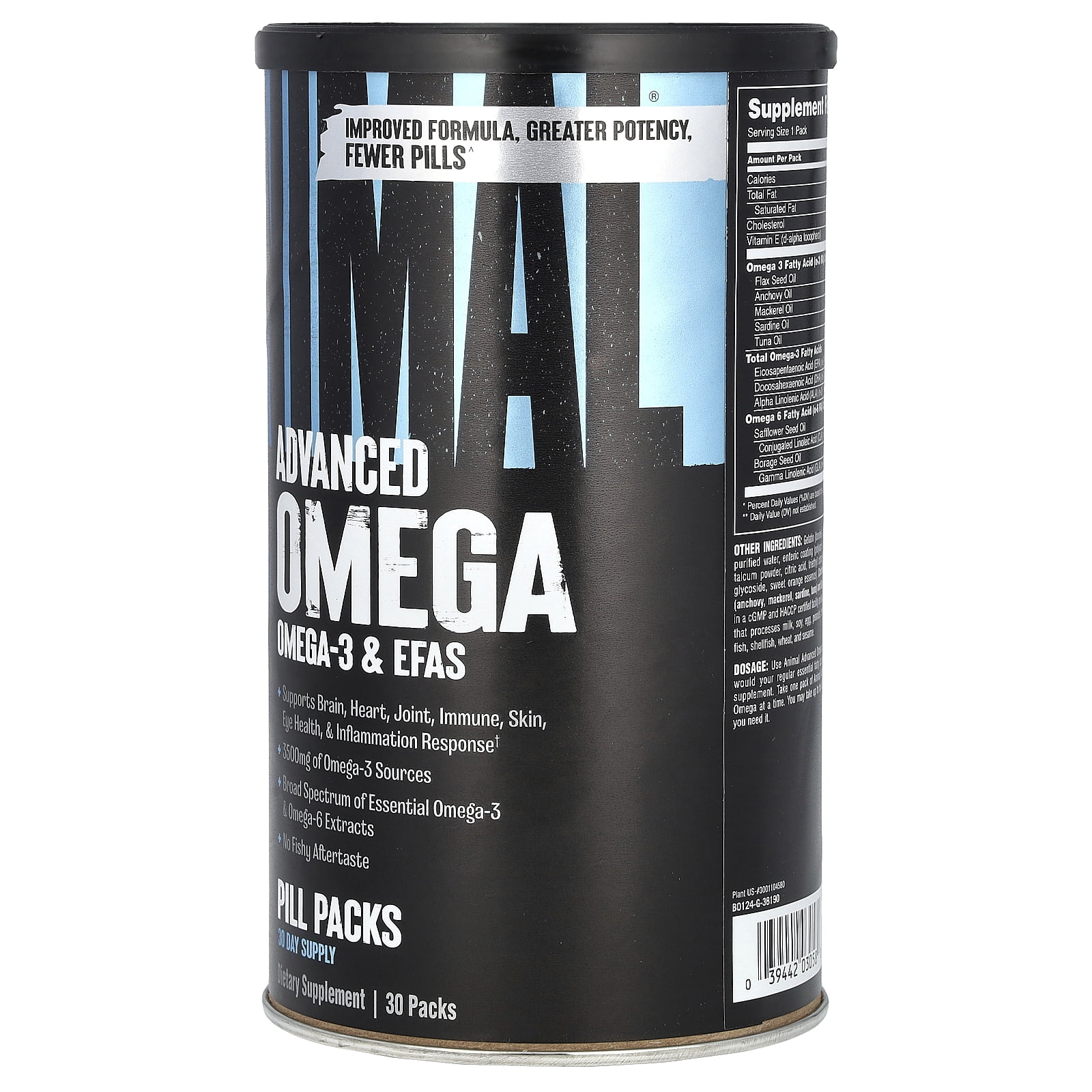 Universal Nutrition Animal Omega, 30 Ct