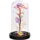 thumbnail image 1 of Regalos de flores de rosas para mujeres, regalos de cumpleaños para mujeres, regalos de mujer para Navidad, regalo de mamá para Navidad, rosa de flores artificiales de arcoíris coloridas iluminadas en, 1 of 3