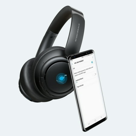 Soundcore by Anker- Life Tune Bluetooth ANC Over-Ear Headphones|Multi-Mode Noise Cancellation|40-Hour Playtime|Black