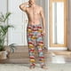 thumbnail image 2 of Balery Cute Cars Pantalones de pijama para hombre, pijama ultraligero, pantalón de descanso-Medium, 2 of 6