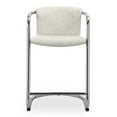 thumbnail image 2 of Moe's Home Collection Freeman Fabric Dining Chair -Set of Two White Color, 2 of 4