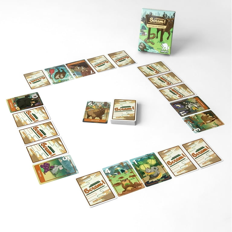 Scram! - A Terrific Card Game for Fast-Paced Fun! Great Card Game for Kids and The Whole Family Scram! - A Terrific Card Game for Fast-Paced Fun! Great Card Game for Kids and The Whole Family