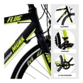 thumbnail image 3 of Bicicleta De Ruta Monk Flug Rodada 700 Negro amarillo, 3 of 5