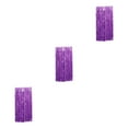 thumbnail image 4 of relayinert Rideau à Franges en Feuille Vibrante Application Grand et Options Personnalisables Violet 3*1 m 3 Ensembles, 4 of 6