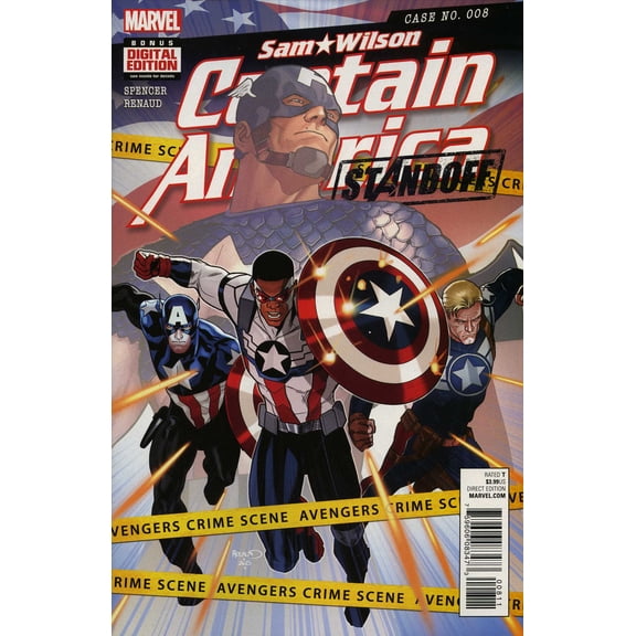 Captain America: Sam Wilson #8 VF ; Marvel Comic Book