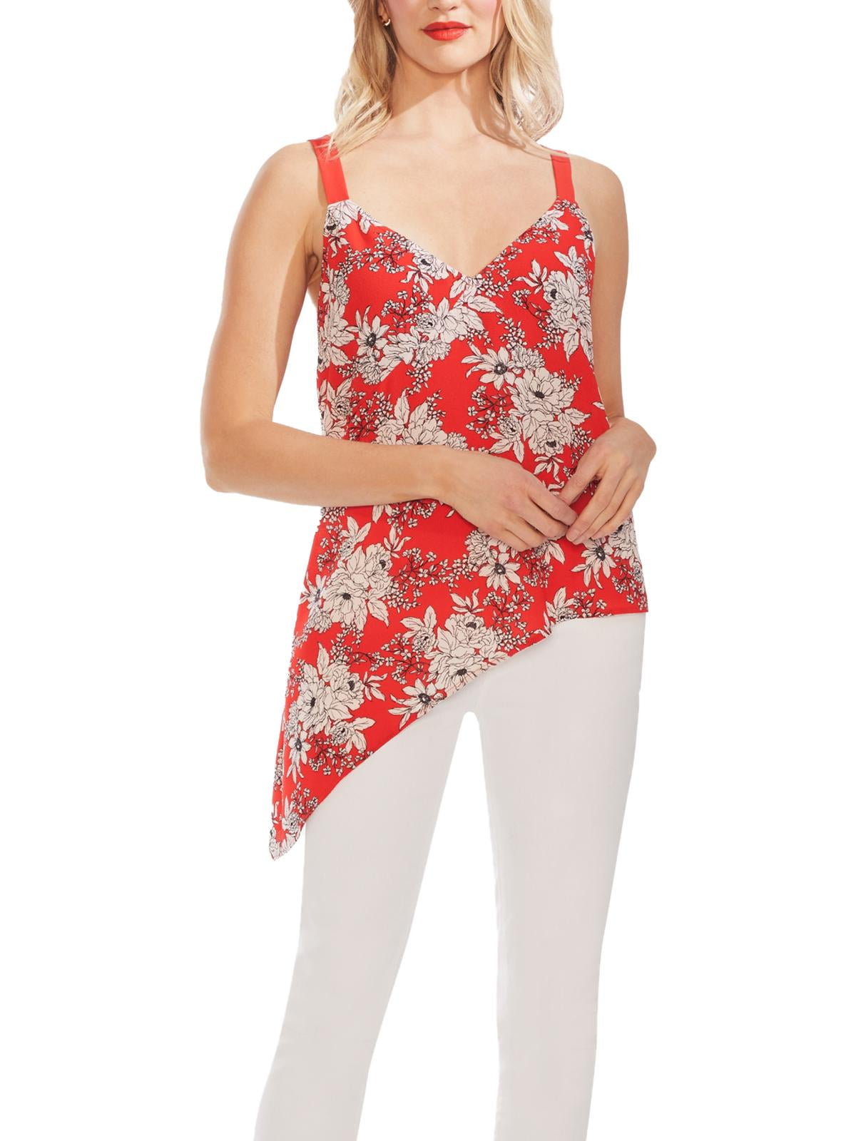 vince camuto floral print top