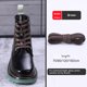 thumbnail image 1 of Cordones de zapatos encerados a prueba de agua Cordones de zapatos planos de algodón Ancho 0.8 CM Botas unisex Zapatillas de deporte casuales Cordones de cuero Cordones Zapatos Strings150cm Gao Jinjia LED, 1 of 2