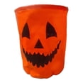 thumbnail image 1 of Feuilles d'Halloween Réutilisables Thème Citrouille Feuilles Sans Effort 272 L Porte-Feuilles d'Halloween Extérieur Automne Contenant avec Poignée pour Jardin Terrain de Jeu Cour Arrière Cour Grands Contenants de Rangement pour Nourriture Farine Aussi, 1 of 3