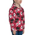 thumbnail image 3 of Kdxio Cute Dog Pattern Boys Athletic Unisex Boys Girls Hoodie with Pocket Sweatshirts-Large, 3 of 6