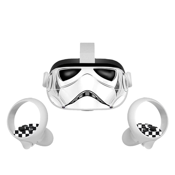 Methold Pegatina Diseño único Gran Calcomanías de realidad virtual Prevención Patrones surtidos Pegatinas protectoras en blanco y negro Type3 NO3