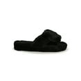 thumbnail image 2 of Mata Faux Fur Bow Vamp Slide Sandal 20391, 2 of 6