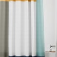 thumbnail image 3 of Mainstays Albers Colorblock Fabric Shower Curtain, 3 of 6