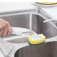 thumbnail image 6 of Aminojy Hard Bristle Crevice Cleaning Brush Soap Dispenser Clean Dish Washing Wand Brush Kitchen Scrub Kitchen，Dining Bar, 6 of 9