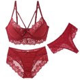 thumbnail image 1 of Conjunto de lencería para mujer Sujetador y bragas de encaje sexy Conjunto de lencería fina de verano Fridja  nalpqowj39536, 1 of 7