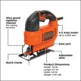 thumbnail image 2 of BLACK+DECKER Jig Saw, 4.5 -Amp (BDEJS300C), 2 of 5