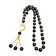 thumbnail image 5 of Pulsera de brazalete Rosary Meditación Meditación con estilo 0.39 pulgadas Dia Joyería de joyería para fiestas temáticas Regalo de cumpleaños diario Negro, 5 of 8
