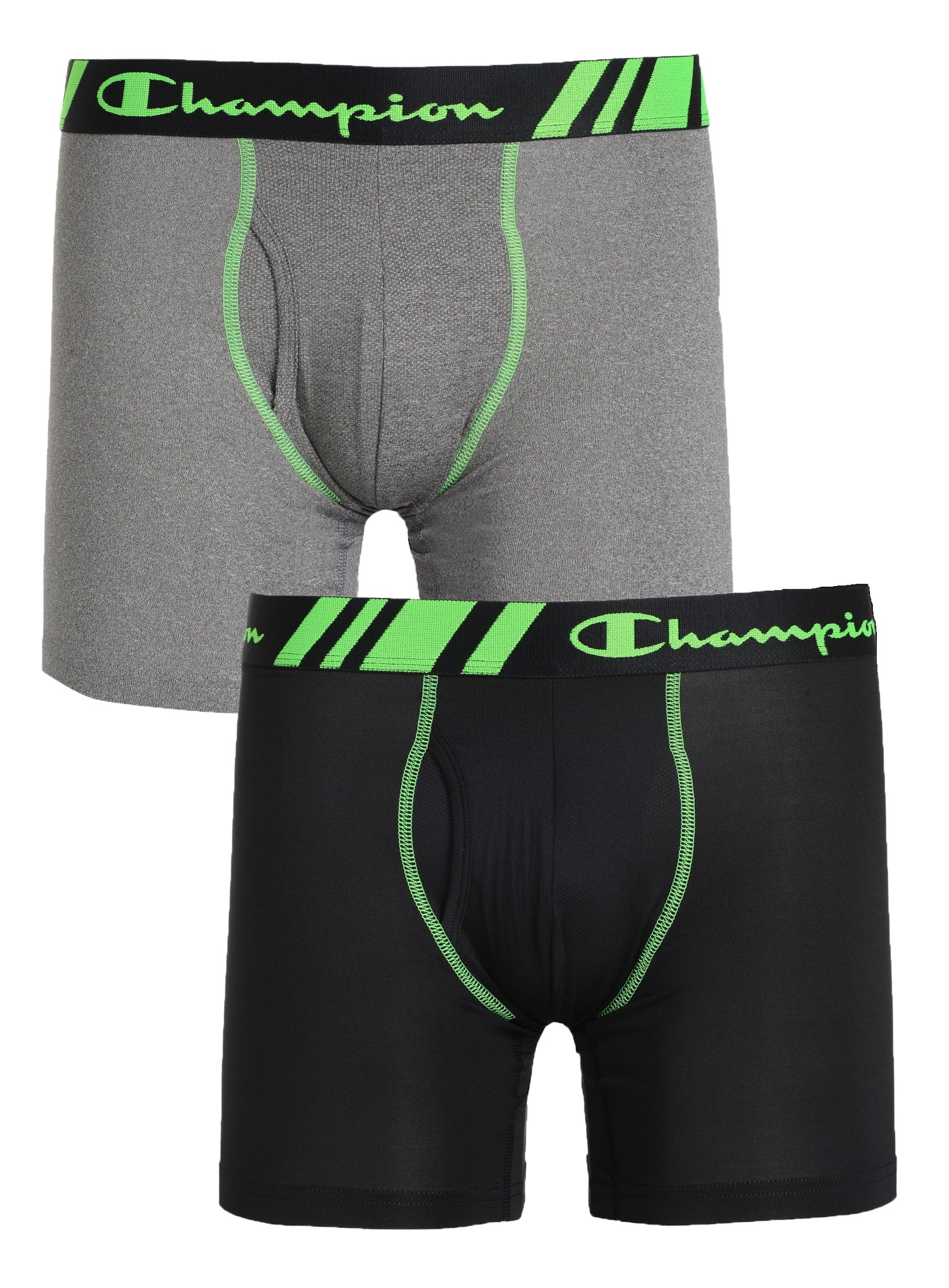 champion men's tech performance boxer brief