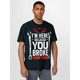 thumbnail image 1 of [Cotton Casual Round Neck Shirt] Funny Mechanic Husband Gift - 'I'm Here Because You Broke It' Cotton T-Shirt, Casual Round Neck Tee for Men, Machine Washable, 1 of 7