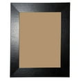 thumbnail image 1 of Rayne Mirrors Black Wide Leather Frame, 1 of 4