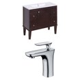 thumbnail image 1 of Imaginations Américaines  35.5 pouces W Vanity Set  noyer, 1 of 9