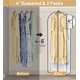 thumbnail image 4 of Bolsas para ropa MISSLO 65 transparentes para colgar ropa, 3 paquetes, 4 of 7