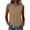 Khaki, variant on Tank Tops for Women Color Block Denim Patchwork Casual Crewneck Sleeveless Shirt Summer Womens Tanks
