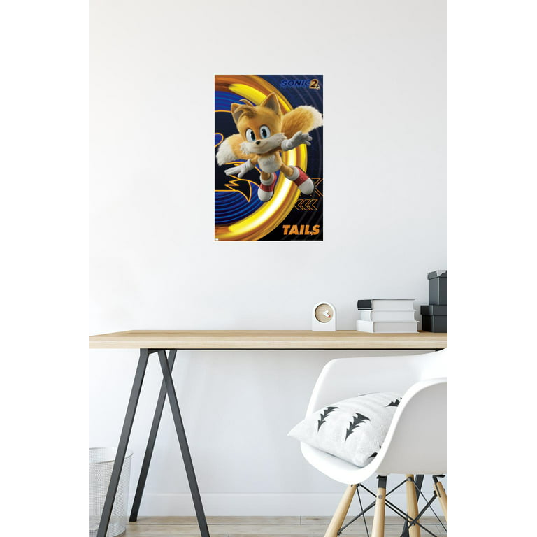 Sonic The Hedgehog 2 - Tails 22.37 x 34 Poster, by Trends International