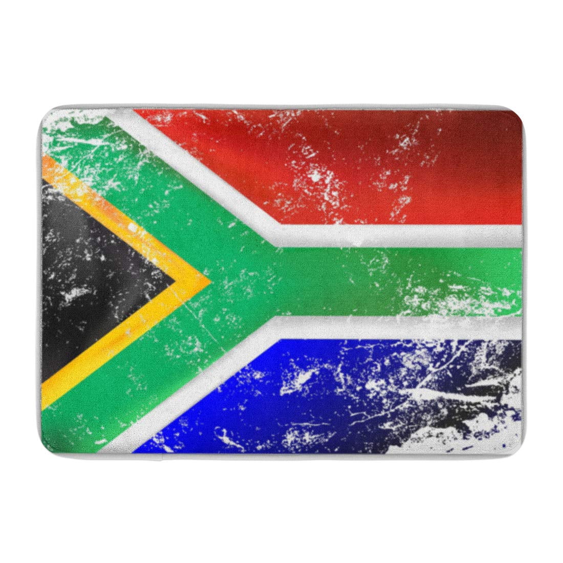 GODPOK Green Dirty Black African Light Grunge Effect Flag of South