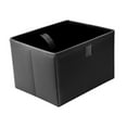 thumbnail image 4 of amleso Foldable Back Seat Car Trash Bin with Hanging Straps Portable Saving Space Versatile Lightweight Waterproof Garbage Container Black, 4 of 9