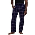thumbnail image 2 of Hanes Ultimate Men's Flannel Pant, Navy Box Plaid, 5X-Large, 2 of 4