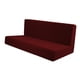 thumbnail image 4 of 4x Fundas de Asiento para RV, Fundas de Cojines para Camper, Repuesto Elástico, Funda para Cojín Del Asiento Del Sofá Suave, Fundas para Asientos de C rojo, 4 of 8
