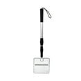 thumbnail image 2 of Xecvkr Telescopic Cat Litter Scoop with Extended Handle, Stainless Steel Fine Hole Poop Shovel, Cleaning Tool for Pet Waste, Black or Silver, 17.72x5.91x1.97in, 2 of 6