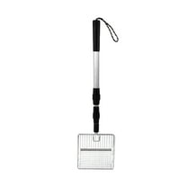Grrvtrz Stainless Steel Telescopic Cats Litter Shovel Large Fine Hole Poop Shoveling Artifact Chicken Manure Pickers Suitable for Cats Litter Box Poop Shovel,Cleaning Supplies,Household Essentials