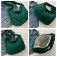 thumbnail image 3 of Bolsa de moda Otoño Invierno Mujer Acolchado Hombro Crossbody (Verde) Ehuebsd Para Estrenar, 3 of 9