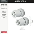 thumbnail image 4 of Delta 5Rc100 Clarifi Replacement Shower Filter 2Pk, 4 of 4
