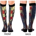 thumbnail image 2 of 20-30mmHg Compression Socks for Men & Women Circulation American Flag Riders Knee High Compression Stockings - Best Support for Medical, Running, Nursing, Athletic Gift, 2 of 7