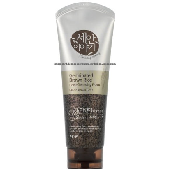 New Cleansing Story Espuma de limpieza profunda facial natural - Arroz integral