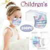 WFJCJPAF Children Disposable Face Mask Personal Mask 3Ply Ear Loop 200PC