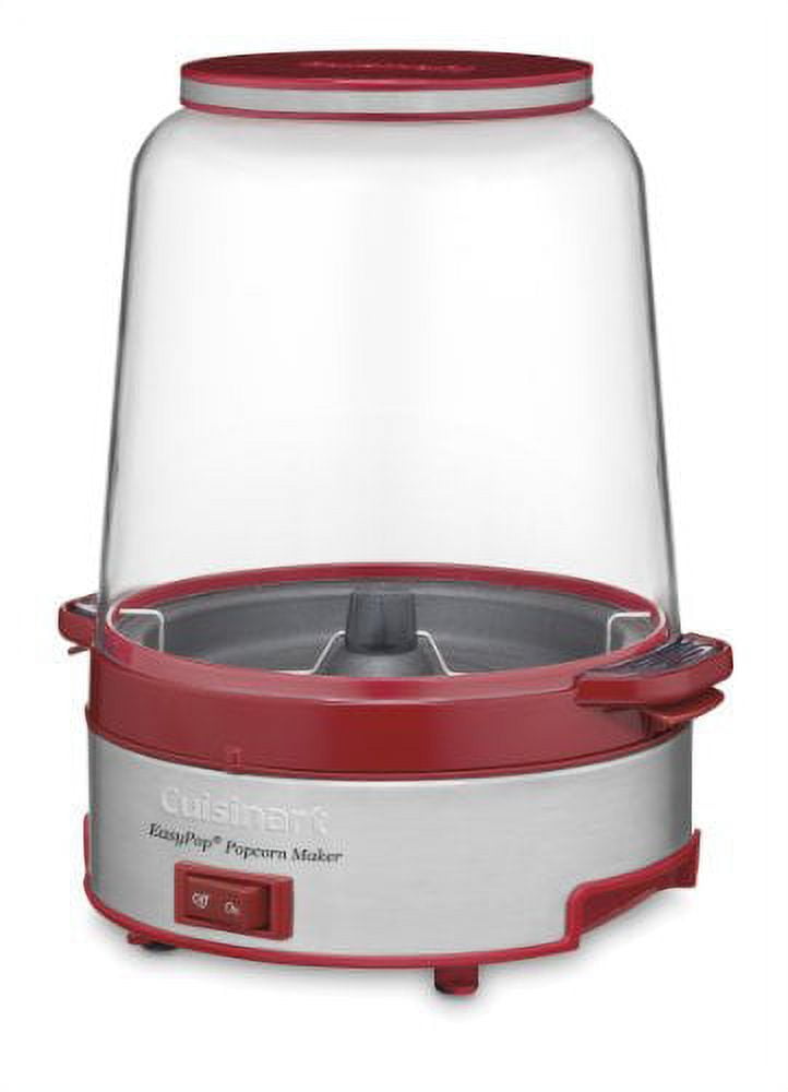 Cuisinart ポップコーンメーカー 赤　送料込み Amazon.com: Cuisinart EasyPop Hot Air Popcorn Maker (Red