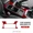 LHD Red Outer1, variant on For Subaru WRX/WRX STI 2022 2023 2024 Real Carbon Fiber Sticker Car Center Centrol Gear Panel Interior Trim RHD LHD Accessories.