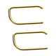 thumbnail image 3 of 2xTrendy Mini Bar Stud Pendientes Tira Completa Grapas Grapas Studs Para Mujeres Hombres Aureate 2 piezas, 3 of 10